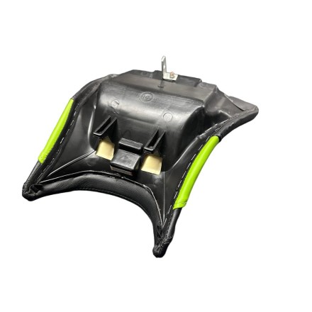 SET SEDILI SELLE SELLINO SELLA RIFODERATE VERDE NERO PER KAWASAKI NINJA 400 Z400