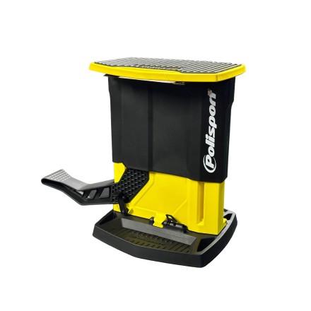 Polisport CAVALLETTO PER SOLLEVAMENTO MOTO CROSS OFF-ROAD RICHIUDIBILE GIALLO