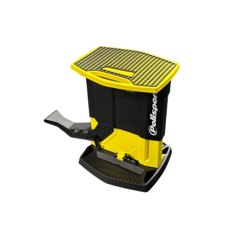 Polisport CAVALLETTO PER SOLLEVAMENTO MOTO CROSS OFF-ROAD RICHIUDIBILE GIALLO