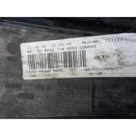 CARENA PARAFANGO PARASPRUZZI RUOTA ANTERIORE ORIGINALE BMW K1200 S 2007