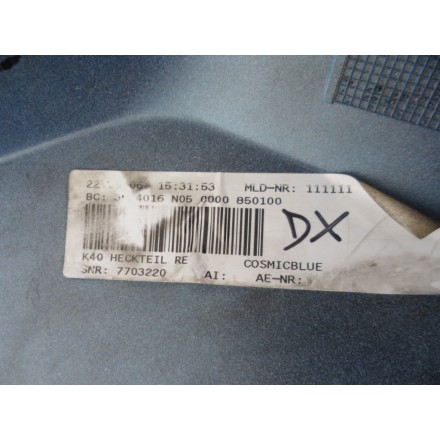 CARENA COVER SOTTO SELLA CODINO POSTERIORE DESTRO ORIGINALE BMW K1200 S 2007