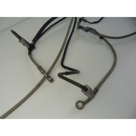 SET TUBI FRENO TUBAZIONE FRENANTE COMPLETA ABS ORIGINALE BMW K1200 S 2007