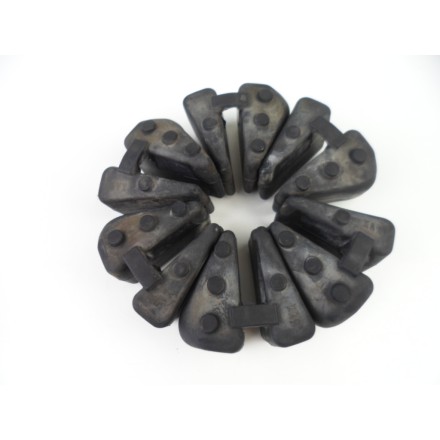 MOZZO RUOTA PORTA CORONA CON CUSCINETTI PARASTRAPPI ORIGINALE YAMAHA FZ6 2007