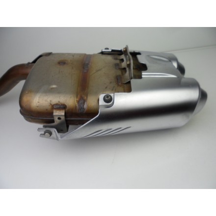 TERMINALE SCARICO MARMITTA COMPLETO DI COVER ORIGINALE YAMAHA FZ6 2007