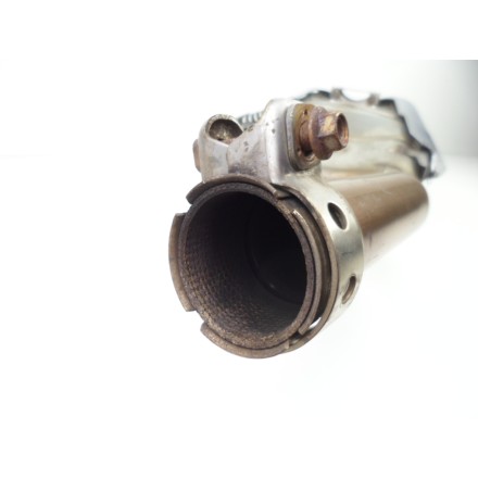 TERMINALE SCARICO MARMITTA COMPLETO DI COVER ORIGINALE YAMAHA FZ6 2007