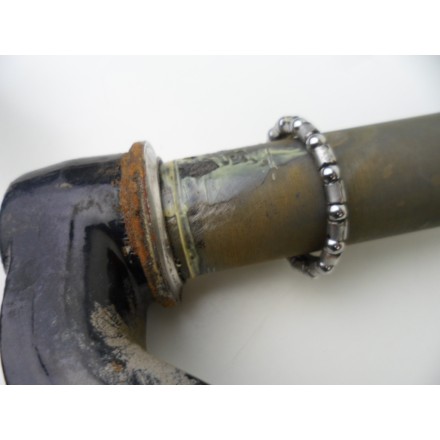 PIASTRA CANOTTO ANTERIORE CON BRACCIO FORCELLE ORIGINALE PIAGGIO MP3 250 2007