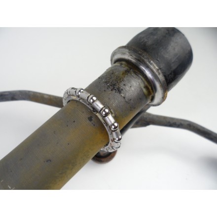 PIASTRA CANOTTO ANTERIORE CON BRACCIO FORCELLE ORIGINALE PIAGGIO MP3 250 2007