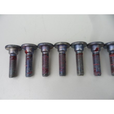 SET 10 VITI PERNI BULLONI DISCHI FRENO ANTERIORI ORIGINALI KAWASAKI ZR-7 S 2004