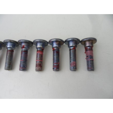 SET 10 VITI PERNI BULLONI DISCHI FRENO ANTERIORI ORIGINALI KAWASAKI ZR-7 S 2004