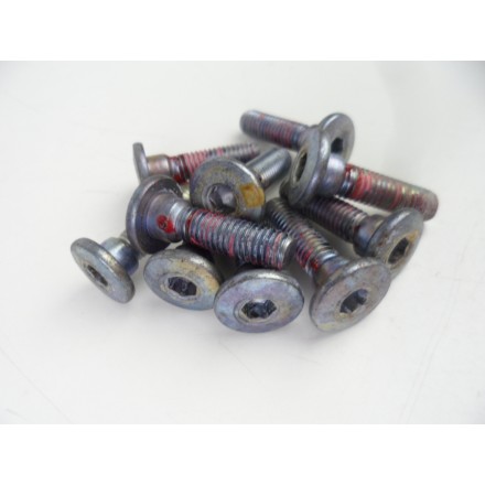 SET 10 VITI PERNI BULLONI DISCHI FRENO ANTERIORI ORIGINALI KAWASAKI ZR-7 S 2004