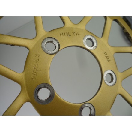 YUTAKA SET 2 DISCHI FRENO RUOTA ANTERIORI ORIGINALI KAWASAKI ZR-7 S 2004