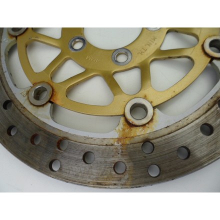 YUTAKA SET 2 DISCHI FRENO RUOTA ANTERIORI ORIGINALI KAWASAKI ZR-7 S 2004