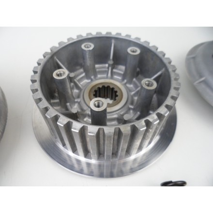 SET FRIZIONE MOTORE COMPLETA CAMPANA DISCHI MOLLE ORIGINALE KAWASAKI ZR-7 S 2004