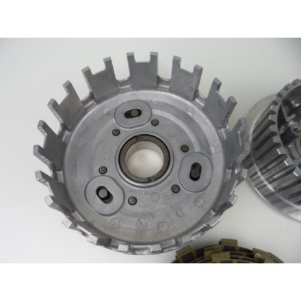 SET FRIZIONE MOTORE COMPLETA CAMPANA DISCHI MOLLE ORIGINALE KAWASAKI ZR-7 S 2004