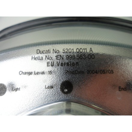 52010011A FARO FANALE GRUPPO OTTICO ANTERIORE DUCATI MULTISTRADA 1000 DS 2004