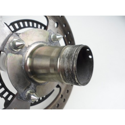 PERNO ASSE + DISCO FRENO RUOTA FONICA POSTERIORE DUCATI MULTISTRADA 1200 S 2011