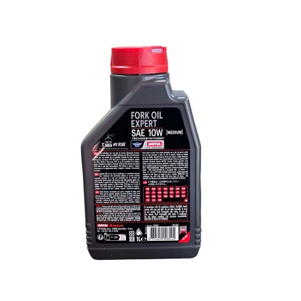 MOTUL 1 LITRO OLIO FORCELLA 10W 1L SEMI SINTETICO MEDIUM Motul Fork Oil Expert