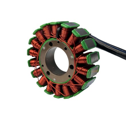 ALTERNATORE STATORE PER APRILIA ETX 125 / RX / RS / TUONO / SX / MX 125 (VEDERE DESCRIZIONE PER COMPATIBILITA')