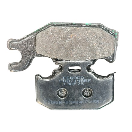 FERODO SET PASTIGLIE FRENO PER BENELLI CAFFE NERO/PER BURGMAN 125/ 200 /YFM 400 450 (VEDERE DESCRIZIONE PER COMPATIBILITA')