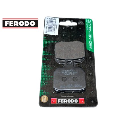 FERODO SET PASTIGLIE FRENO PER APRILIA PER BENELLI PER BIMOTA PER DERBI (VEDERE DESCRIZIONE PER COMPATIBILITA')