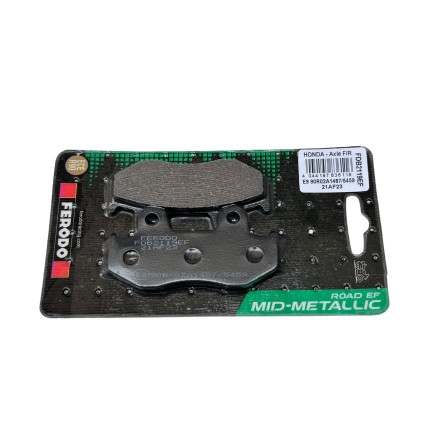 FERODO SET PASTIGLIE FRENO PER HONDA NES 125 DYLAN SH 150 i PER BURGMAN 250/400 (VEDERE DESCRIZIONE PER COMPATIBILITA')