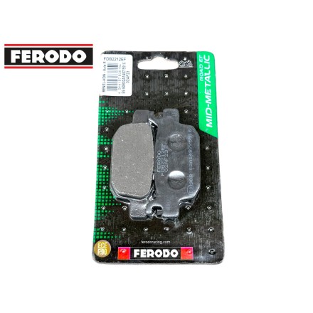 PASTIGLIE FRENO FERODO PER BENELLI PER HONDA PER PEUGEOT (VEDERE DESCRIZIONE PER COMPATIBILITA')