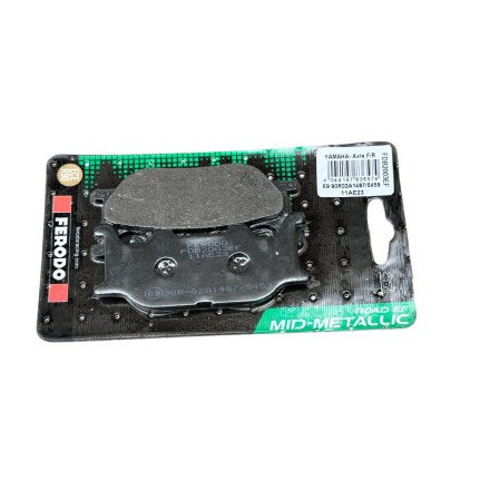 PASTIGLIE FRENO PER MBK PER YAMAHA PER ITALJET (VEDERE DESCRIZIONE PER COMPATIBILITA')