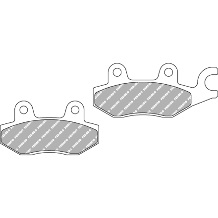 PASTIGLIE FRENO FERODO PER CAGIVA PER KAWASAKI PER KEEWAY PER KYMCO PER SUZUKI (VEDERE DESCRIZIONE PER COMPATIBILITA')