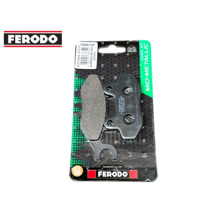 PASTIGLIE FRENO FERODO PER CAGIVA PER KAWASAKI PER KEEWAY PER KYMCO PER SUZUKI (VEDERE DESCRIZIONE PER COMPATIBILITA')