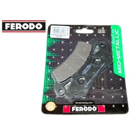 PASTIGLIE FRENO FERODO PER APRILIA PER KYMCO PER PIAGGIO PER MALAGUTI (VEDERE DESCRIZIONE PER COMPATIBILITA')