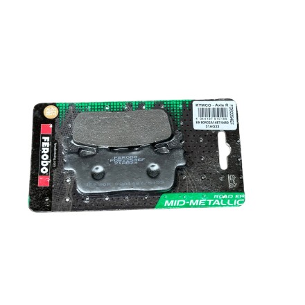 PASTIGLIE FRENO FERODO PER KYMCO PER YAMAHA (VEDERE DESCRIZIONE PER COMPATIBILITA')