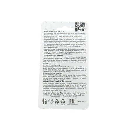 PASTIGLIE FRENO FERODO PER KYMCO PER YAMAHA (VEDERE DESCRIZIONE PER COMPATIBILITA')