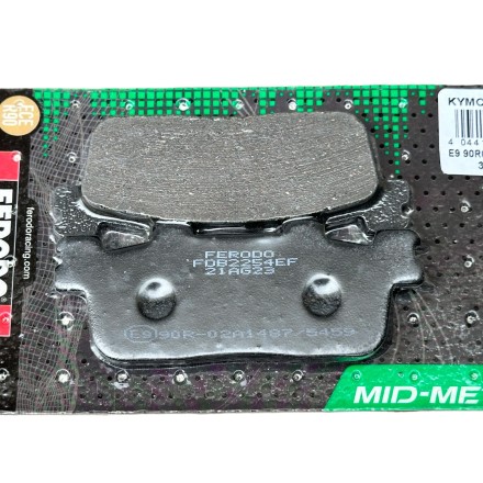 PASTIGLIE FRENO FERODO PER KYMCO PER YAMAHA (VEDERE DESCRIZIONE PER COMPATIBILITA')