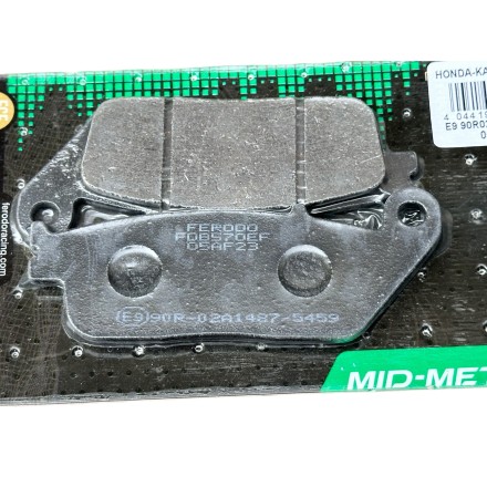 PASTIGLIE FRENO FERODO PER BMW PER CAGIVA PER DAELIM PER HONDA PER KAWASAKI (VEDERE DESCRIZIONE PER COMPATIBILITA')