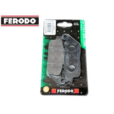 PASTIGLIE FRENO FERODO PER BMW PER CAGIVA PER DAELIM PER HONDA PER KAWASAKI (VEDERE DESCRIZIONE PER COMPATIBILITA')