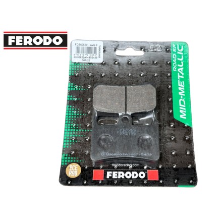 PASTIGLIE FRENO FERODO PER YAMAHA FZ6 MT TMAX R1 R6 (VEDERE DESCRIZIONE PER COMPATIBILITA')