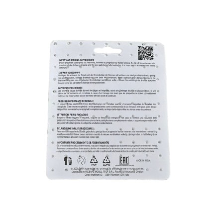 PASTIGLIE FRENO FERODO PER ER6N ZR7 GSXF BANDIT VSTROM (VEDERE DESCRIZIONE PER COMPATIBILITA')