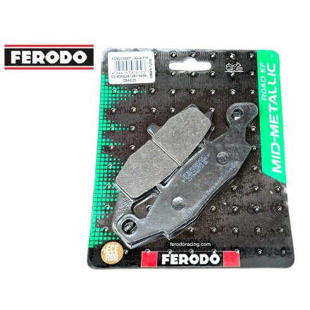 PASTIGLIE FRENO FERODO PER ER6N ZR7 GSXF BANDIT VSTROM (VEDERE DESCRIZIONE PER COMPATIBILITA')