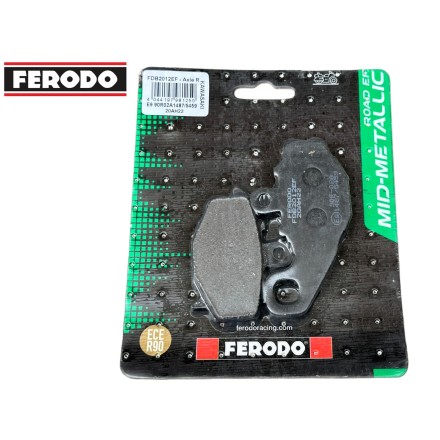 PASTIGLIE FRENO FERODO PER ER6N NINJA VERSYS ZZR 600 Z750 (VEDERE DESCRIZIONE PER COMPATIBILITA')