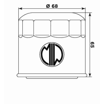 FILTRO OLIO MEIWA S3011 / HF138 PER APRILIA PER ARCTIC CAT PER BIMOTA PER SUZUKI