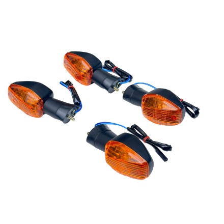 SET 4 FRECCE INDICATORI DIREZIONALI PER HONDA CBR 600RR 600F 1000 954 HORNET (VEDERE DESCRIZIONE)
