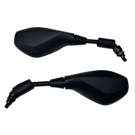 COPPIA 2 SPECCHIETTI PER APRILIA SHIVER DORSODURO RXV PER GUZZI PER GILERA PER BENELLI TRK (VEDERE DESCRIZIONE)