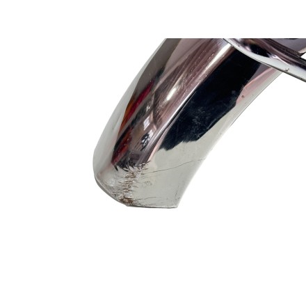 PARAFANGO RUOTA ANTERIORE CROMATO PER CICLOMOTORE ORIGINALE PEUGEOT 105 E 1985