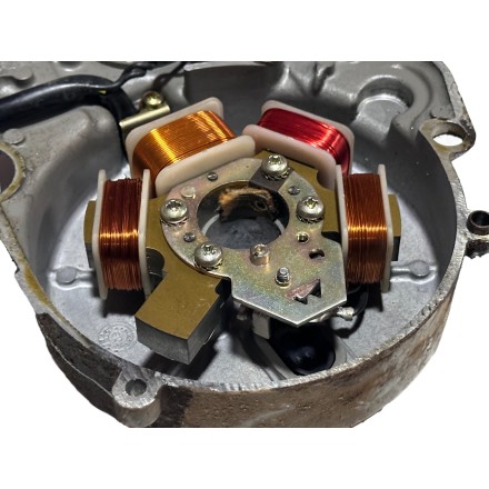 GRUPPO MAGNETE ALTERNATORE STATORE CICLOMOTORE ORIGINALE PEUGEOT 105 E 1985