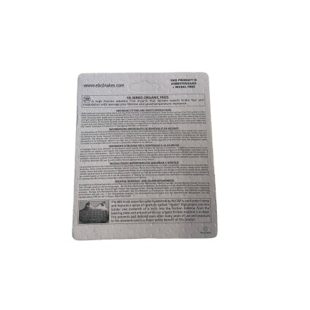 EBC FA158 PASTIGLIE FRENO PER SUZUKI SV BANDIT GSR 600 GSX TL 1000 GSF PER GPZ PER HUSABERG FS 650