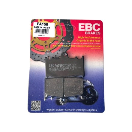 EBC FA158 PASTIGLIE FRENO PER SUZUKI SV BANDIT GSR 600 GSX TL 1000 GSF PER GPZ PER HUSABERG FS 650