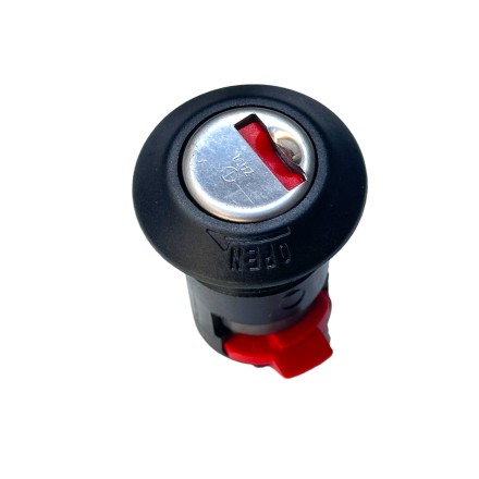 ZADI KIT SERRATURE BLOCCHETTO AVVIAMENTO CHIAVI ROSSE PER MALAGUTI F15 Firefox F18 WARRIOR