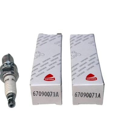 KIT 2 CANDELE ORIGINALI DUCATI Monster 800 620 S2R Supersport 600 SBK 907 ie ST2