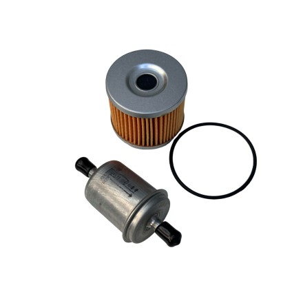 KIT TAGLIANDO MOTUL 10W-40 + FILTRI OLIO ARIA BENZINA ORIGINALE VOGE VALICO 650 