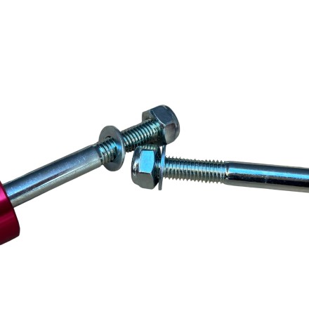 SET TAMPONI DISTANZIALI LATERALI MOTORE PER HONDA HORNET 600 (1998-2006) Rosso